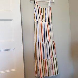 Stripe Midi Dress